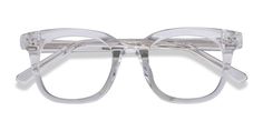 Clear square eyeglasses available in variety of colors to match any outfit. These stylish full-rim, large sized acetate eyeglasses include free single-vision prescription lenses, a case and a cleaning cloth. Glasses Inspo, Clear Glasses Frames, Square Eyeglasses, Fashion Eye Glasses, Clear Frames, Vintage Eyeglasses, Prescription Eyeglasses, Sunglass Frames, Vintage Frames