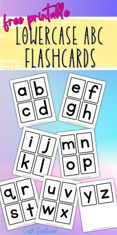 Free printable lower case alphabet flash cards for kids pdf Abc Flashcards Printable Free Letter Recognition, Abc Lower Case Printables Free, Letter Flashcards Printable Free, Abc Flashcards Printable Free, Alphabet Cards Printable Free, Letters Flashcards, Printable Alphabet Flashcards, Lowercase Letters Printable, Teach Alphabet