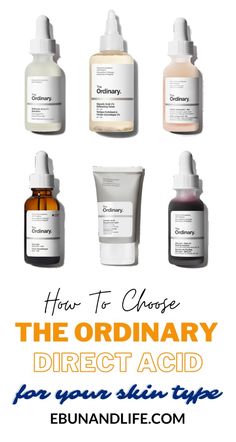 If you're unsure which of The Ordinary Direct Acids to use  to exfoliate your skin, I've broken them down and explained each. The Ordinary Lactic Acid, Signs Of Inflammation, Chemical Exfoliation, Azelaic Acid, Alpha Hydroxy Acid