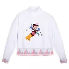 Find ideas๏ฟฝand inspiration for Disney Parks Store Minnie Mouse Holiday Homestead Pullover Sweatshirt Women NEW, Women's Clothing Santa Mickey, Vintage Minnie Mouse, Minnie Mouse Sweater, Mickey And Minnie Mouse, Disney Addict, Disney Shop, Sweatshirt For Women, Holiday Sweatshirt, Sweatshirt Women