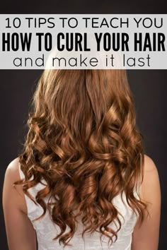 Long Hair Curls, Curling Your Hair, Face Shape Hairstyles, Hair Frizz, Curl Hair