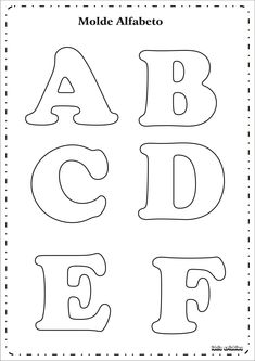 the alphabet worksheet for children to learn how to write and draw letters with