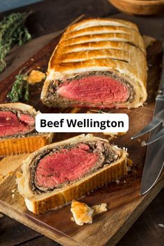 Level up your beef with our own recipe of Beef Wellington! Perfect for sharing it with your friends and family for dinner or lunch. 

Take a look here how to cook it.

// beef wellington // // beef // Easy Beef Wellington, Best Christmas Dinner Recipes, Flan Au Caramel, Mini Beef Wellington, Holiday Dinner Recipes, Beef Wellington Recipe, Fillet Steak, Easter Brunch Food