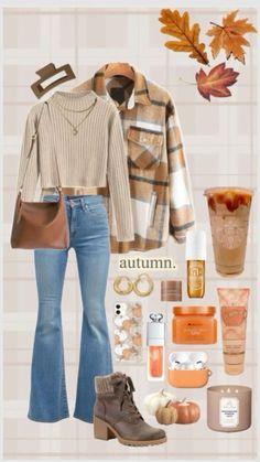 #outfitinspo #beauty #fallgirlaesthetic Fall Fits, Autumn Outfits, Mode Inspo, Outfit Inspo Fall