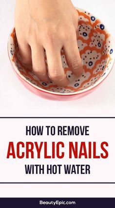 Soak Off Acrylic Nails, Take Off Acrylic Nails, Remove Acrylics, Remove Acrylic Nails, Acrylic Nails At Home, Summer Acrylic Nails, Acrylic Nail Art, Acrylic Nails Coffin, Luxury Nails