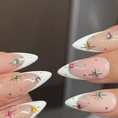 Artistic Nail Art Designs, Firework Nail Designs, 21st Bday Nail Ideas, Firework Nails Design, Fireworks Nails Design, New Orleans Nails, Fireworks Nails, Firework Nail Art, Firework Nails