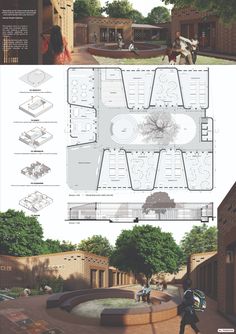 an architectural diagram shows the various areas in which people can see what they are doing