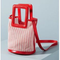 Nwt, From Anthropologie, Solid & Striped Pookie Striped Mesh-Like Canvas Mini Tote Bag. Just Made For Picnics, Boat Rides, Lobster Boils, & Strolls Down The Shore. Removeable Adjustable Strap. 10.5" H X 8.5" W X 5" D 4" Handle Drop 16" Optional Strap Drop Down The Shore, Boat Bag, Rose Tote Bag, Fringe Tote Bag, Woven Leather Tote, Anthropologie Bags, Slouchy Tote, Jute Tote Bags, Embroidered Handbag