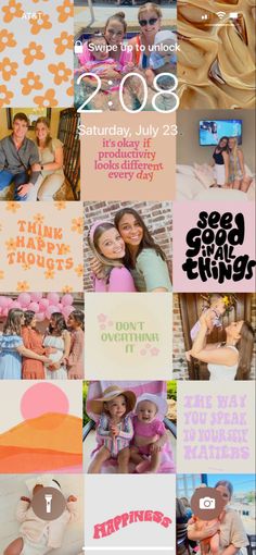 a collage of photos with the words happy valentine's day