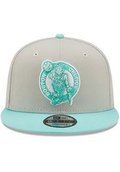 Wear your Celtics style with pride in this Boston Celtics New Era Silver 2T Tonal Pack 9FIFTY Snapback Hat! This Boston Snapback Hat features a front embroidered team logo on a structured polyester crown with flat visor and snap closure. Go Celtics! Front embroidered logo, Fashion alternate colorway, Side New Era Flag, Back plastic snapback, Adjustable closure, Polyester material, Polyester, Wipe clean with cloth or cleaning kit, 4 Casual Snapback Hat With Embroidered Logo And Flat Crown, Casual Baseball Cap For Fans With Flat Crown, Casual Snapback Hat With Embroidered Logo, Casual Flat Crown Baseball Cap For Fans, Casual Hats With Logo Patch And Flat Crown, Casual Hat With Logo Patch And Flat Crown, Casual Hat With Embroidered Logo And Flat Crown, Casual Flat Crown Hats With Logo Patch, Casual Flat Crown Hat With Embroidered Logo