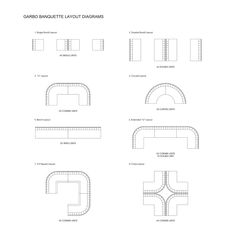 the diagram shows how to draw different types of train tracks and their corresponding markings for each track