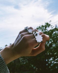 The smaller blank wonky flower ring. Made with 100% recycled hallmarked 925 sterling silver. Silver And Gold Jewellery, Chunky Silver Rings, Brighton Uk, Thick Ring, Gold Piece, Sustainable Jewelry, Recycled Silver, Perfectly Imperfect, Recycled Sterling Silver