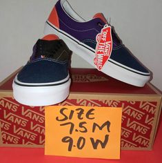 Brand New Authentic Vans With Box And Stickers Attached 100% Original Vans Tnt, Vans Sk8 Hi Pro, Vans Marvel, Customised Vans, Vans Sk8 Hi Reissue, Vans Hi, Authentic Vans, Vans Era, Vans Blue