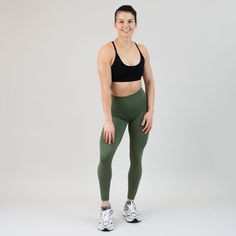 Finding the right fit for your body type is no easy feat, but we're here to help. Introducing the 23" El Toro leggings, designed to fit with a 7/8 length fit for petites and a perfect crop length for taller ladies over 5'4". Bronze Green is warm & robust. It’s no secret, we’re big fans of rich green hues, and Bronze Green is an infusion of life into our collection. A true anchor in every outfit, we love these El Toros with blues, grays, and especially black! 4.5" tall waistband Tight fit Lined t Versatile Compression Leggings Squat Proof, Mid-rise Go-dry Leggings For Pilates, Go-dry Mid-rise Leggings For Pilates, Mid-rise Moisture-wicking Leggings For Pilates, Functional Mid-rise Leggings For Training, Mid-rise Compression Tights For Workout, Compressive Leggings With Light Support For Exercise, Compressive Leggings With Light Support For Light Exercise, Compressive Leggings For Light Exercise