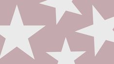 several white stars on a pink background