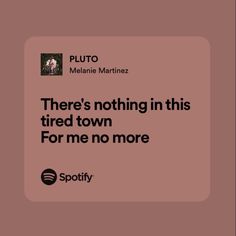 Pluto Melanie Martinez, Music Poems, Spotify Aesthetic