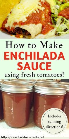 how to make enchilada sauce using fresh tomatoes