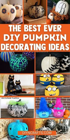 the best ever diy pumpkin decorating ideas