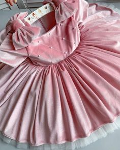 Girls Velvet Dress, Daughter Outfits, Girls Dresses Diy, Diy Tutu, Baby Party Dress