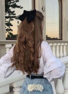 Shaggy Mullet, Summer Haircut, Membentuk Alis, Hair Magic, Stylish Hairstyles, Long Hairstyle, Bow Hairstyle, Trendy Hairstyle, Ribbon Hairstyle