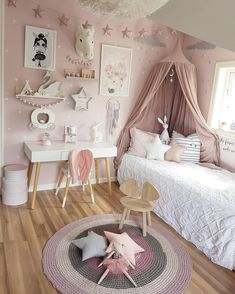 Pink Girl Room, Dekorasi Kamar Tidur, Daughters Room