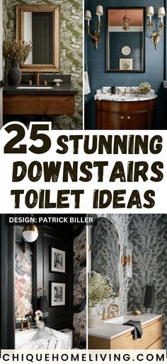 25 stunning downstairs toilets design patrick biller