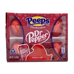 Wholesale Peeps Chicks Dr Pepper 3 Oz-36ct Case Bulk Dr Pepper Peeps, Dr Pepper Stuff, Doctor Pepper, Western Birthday Cakes, Peeps Flavors, Peeps Candy, Marshmallow Candy, Delicacy Food, Food Therapy