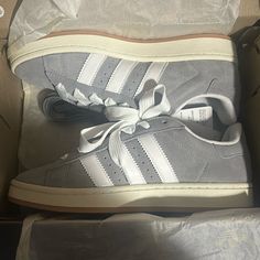 Adidas Campus 00’s Mens Size 8 Color Grey Gum Brand New Never Worn Grey Adidas Campus, Adidas Campus Grey, Adidas Shoes Campus, Adidas Campus 00s Grey, Campus 00s Grey, Adidas Campus 00, Gum Brands, Campus 00, Adidas Campus 00s