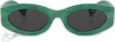 Miu Miu Eyewear, Miu Miu, Sunglasses, Green