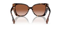 Elevate your fashion and style quotient with Burberry Meryl sunglasses. The polished dark havana/check brown acetate frame in a unique cat eye shape adds a touch of sophistication to any look. The brown gradient lenses not only provide excellent vision but also offer a stylish transition from top to bottom. These shades are a versatile accessory for everyday wear. Brown Cat Eye Sunglasses For Formal Occasions, Elegant Brown Wayfarer Sunglasses, Elegant Brown Cat Eye Sunglasses With Mirrored Lenses, Elegant Tortoiseshell Sunglasses With Mirrored Lenses, Elegant Brown Cat Eye Sunglasses, Elegant Tortoiseshell Cat Eye Sunglasses With Tinted Lenses, Elegant Tortoiseshell Cat Eye Sunglasses With Mirrored Lenses, Classic Brown Cat Eye Sunglasses In Acetate, Elegant Tortoiseshell Cat Eye Sunglasses With Polarized Lenses