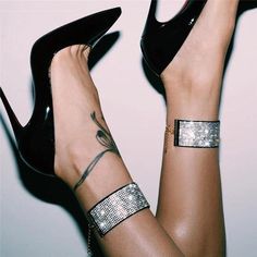 Rhinestones Ankle Bracelet – Fashionsarah.com Ankle Bracelets Gold, Leg Chain, Summer Heels, Ankle Chain, Jewelry Crystal, Foot Jewelry, Crossbody Bag Women, Ankle Bracelet, Footwear Design Women