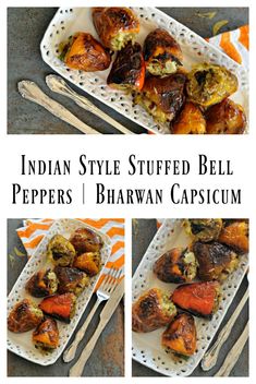 Stuffed Capsicum, Vegetarian Cabbage, Bell Peppers, Indian Style, Gluten Free Vegetarian, Main Course, Chicken Wings, Stuffed Bell Peppers