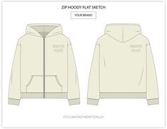 the zip hoody jacket is shown in white