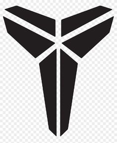 a black and white image of a cross on a transparent background, with no background