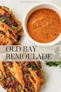 Old bay remoulade crab cakes Old Bay Seasoning Recipe Dishes, Old Bay Sauce Recipe, Old Bay Sauce, Homemade Crab Cakes, Dipping Sauces For Chicken, Maryland Crab Cakes, Vegetable Appetizers, Shrimp Sauce