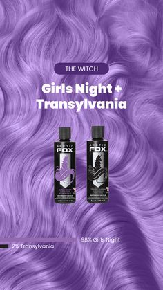 hair, hairstyles, dyed hair, purple hair, color mixes, hair color inspo, 2024 Arctic Fox Hair Dye Lavender, Arctic Fox Purple, Non Binary Hair