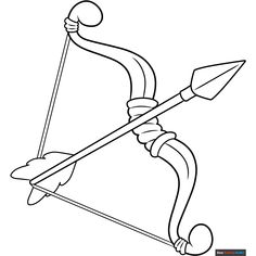 Bow and Arrow Coloring Page - Free & Printable Coloring Sheet