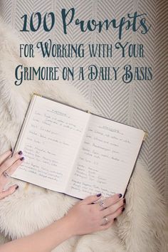 100 Prompts for Working with Your Grimoire on a Daily Basis | The Witch of Lupine Hollow How To Write A Grimoire, Grimoire Table Of Contents, How To Start A Grimoire, Diy Grimoire, Grimoire Ideas, Comics Sketch, Traditional Witchcraft