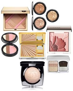 The prettiest makeup powders in all the land. Prettiest Makeup, Loreal Paris Makeup, Lots Of Makeup, Clinique Makeup, Beauty Remedies, Makeup Photography, Beauty Packaging, Powder Makeup