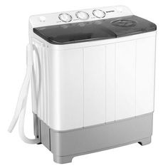 an image of a washing machine with the door open