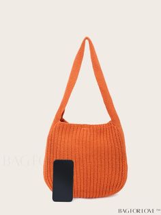 BagForLove - Stylish Crochet Bag - Perfect for Your Vacation Getaway Crochet Beach Bags, Patchwork Tote Bags, Orange Crochet, Bags Pattern, Stylish Crochet, Crochet Shoulder Bag, Stylish Tote Bag, Crochet Buttons, Purple Baby