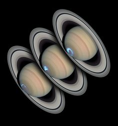 saturn's four rings are shown in this artist's rendering, which is based on the solar system