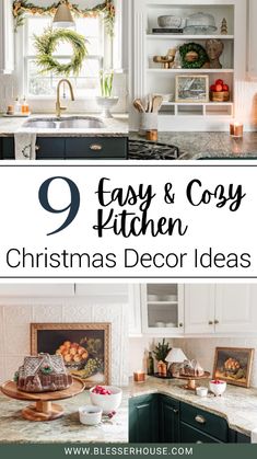 christmas decor ideas for the kitchen and dining room