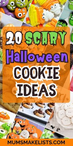 Decorated scary Halloween cookies Horror Movie Cookies, Halloween Cookies Aesthetic, Horror Cookies, Cute Halloween Cookies, Frankenstein Cookies, Movie Cookies