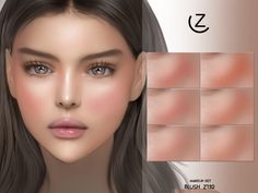 The sims 4 Sims 4 Cc Makeup Blush Patreon, Sims 4 Cc Makeup Blush, Sims 4 Blush Cc, Pastel Goth Makeup, Blush Contour, Sims 4 Cas Mods, Makeup Cc, Sims 4 Cc Makeup