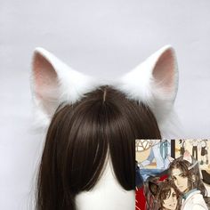 The black one's link is as followings:https://www.etsy.com/hk-en/listing/863248734/realistic-dog-earswolf-earsfox?ref=shop_home_active_38&pro=1&frs=1More beautiful ears,welcome to visit the following link:https://www.etsy.com/hk-en/shop/ColorfulEars?ref=l2-about-shopnameEvery ear is made of high quality artificial fur which is fixed on the metal frame,and ears’ inner is iron thread,so the headband is freely adjustable as your preference~~~~Dimension:From hair band to ear lip ABOUT 3.5 In White Cat Ears, Couple Dog, Dog Ears Headband, Cat Ears And Tail, White And Black Cat, Wolf Ears, Dog Ears, Cat Ears Headband, Fox Ears