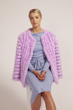 Snuggle up in our super soft faux fur jacket, ideal for layering over your key seasonal pieces. Our faux fur faux suede coat is a key piece to have in your wardrobe which is on style and warm. No matter what the occasion, you will always be prepared with this irresistible coat.        Faux Fur Faux Suede Coat   One size   Comfortably fits sizes 8 - 14 UK Faux Fur Bag, Leather Coat Jacket, Faux Fur Hat, Cashmere Gloves, Suede Coat, Oversized Dress, Print Coat, Feather Dress, Animal Print Dresses