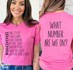 Funny Dance Mom Shirt Dance Mom Shirt Competition What Number Are They on Dance Comp Shirt for Dance Mom Gift Dance Competition Mom Shirt - Etsy Canada Mom Attire, Dance Parents, Dance Mom Gifts, Dance Team Gifts, Dance Competitions