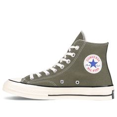 Olive Green Converse, Converse Chuck 70 Vintage, Chuck 70 Vintage Canvas, Olive Green Shoes, Men's Converse, Green Converse, Converse Chuck 70, Chuck 70, Swag Shoes