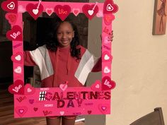 Preschool Photoshoot, Valentines Theme Party, Photo Prop Frame, Valentine Photo Shoot, Valentine's Party, Photo Frame Prop, Friends Poster, Woo Woo